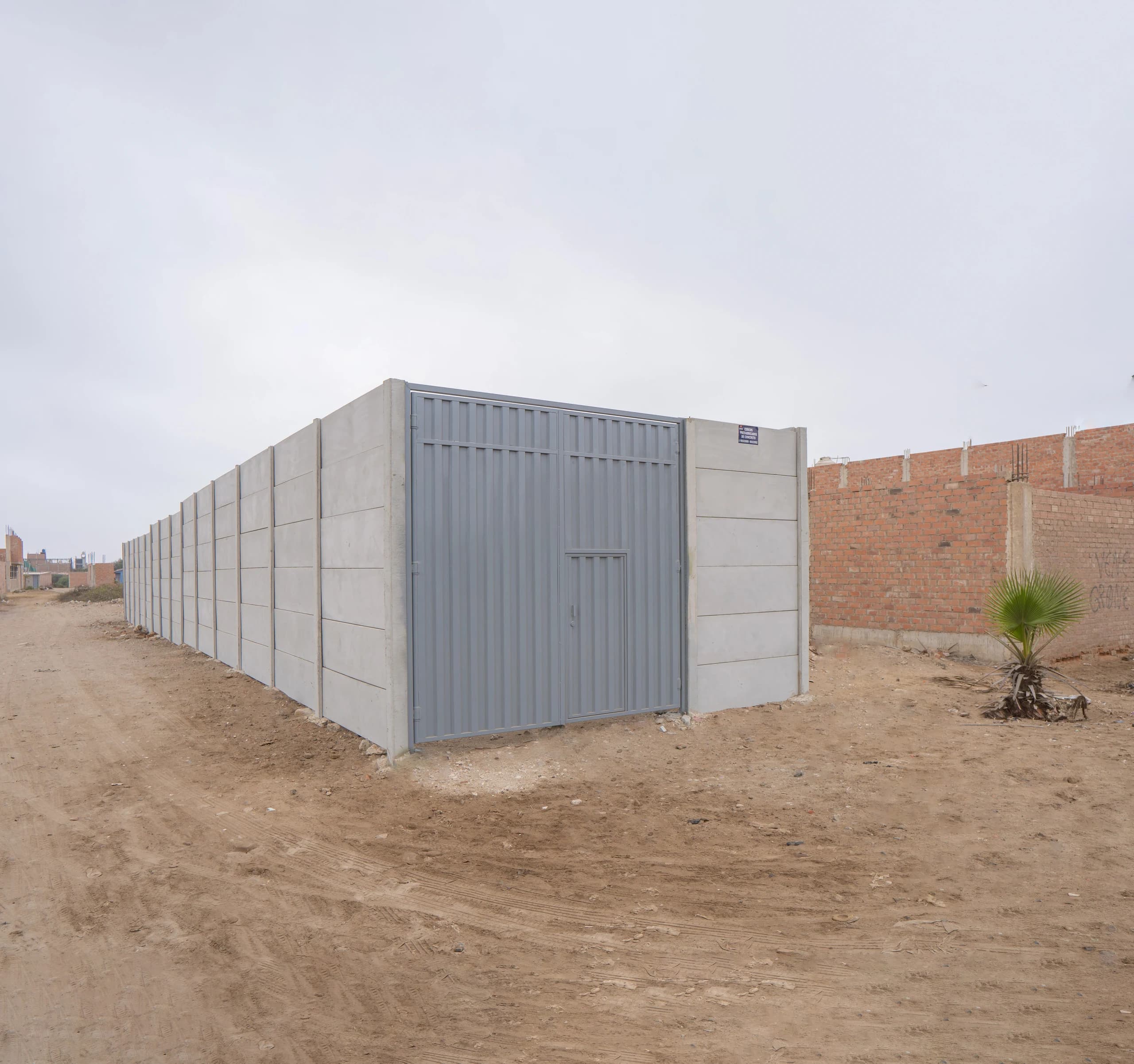 Cercos perimétricos prefabricados de concreto